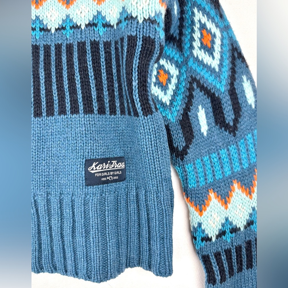 Kari Traa Molster Knit Sweater Wool Blend - Picture 3 of 8